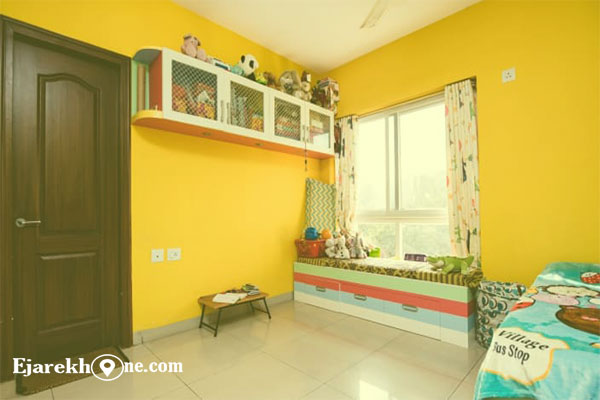 اتاق کودک به رنگ زرد